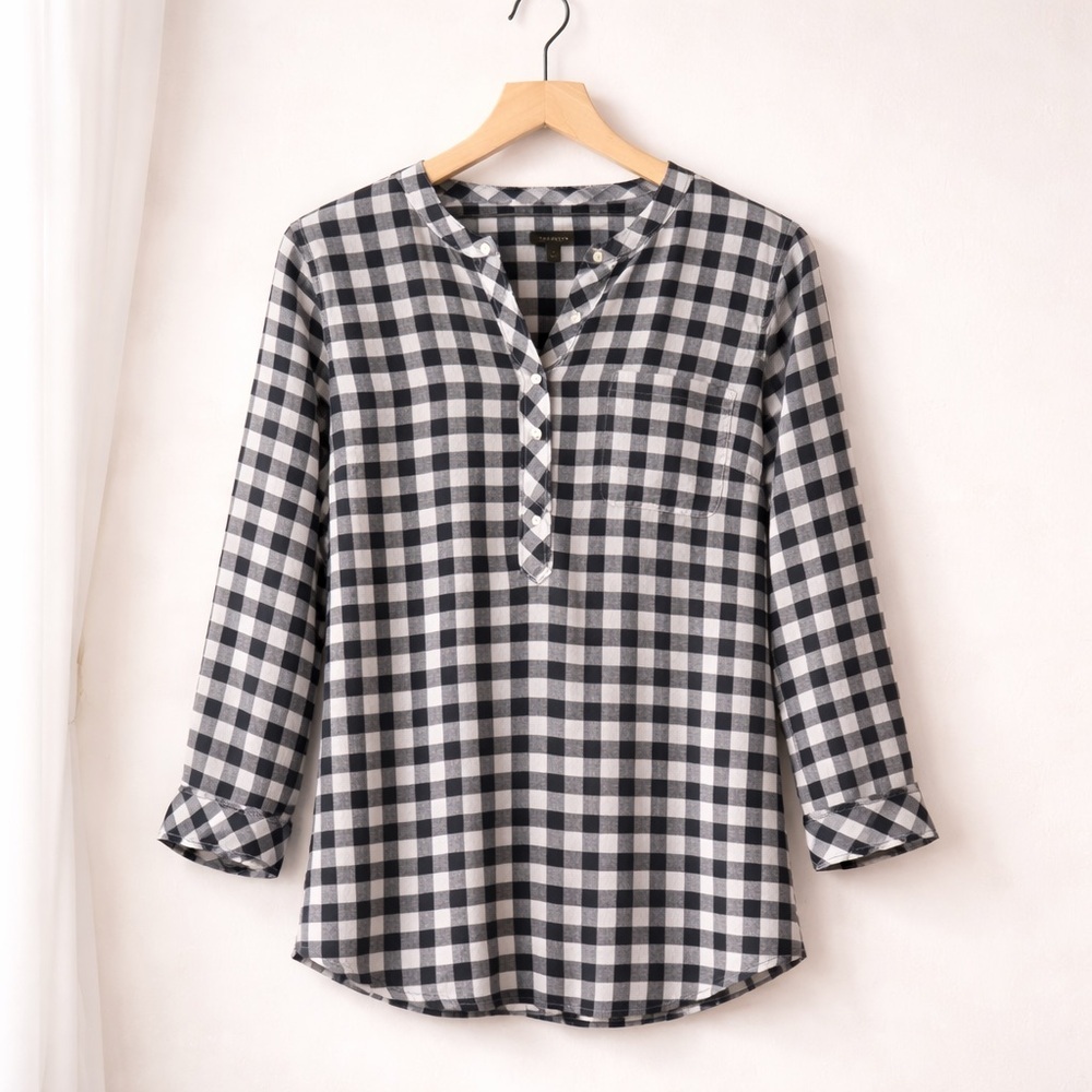 Talbots 100% Cotton Popover Tunic (061)
